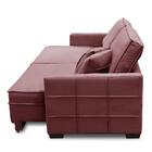 Sofá Cama Retrátil E Reclinável 2,10m Com Molas Karen Veludo