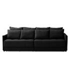 Sofá Cama Retrátil E Reclinável 2,30m Com Molas Carol Veludo