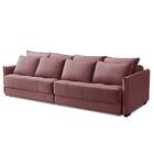 Sofá Cama Retrátil E Reclinável 2,30m Com Molas Carol Veludo