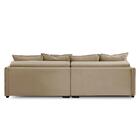 Sofá Cama Retrátil E Reclinável 2,30m Com Molas Carol Veludo