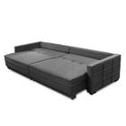 Sofá Cama Retrátil E Reclinável 2,30m Com Molas Karen Veludo