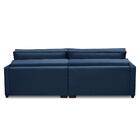 Sofá Cama Retrátil E Reclinável 2,30m Com Molas Karen Veludo