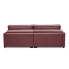 Sofá Cama Retrátil E Reclinável 2,30m Com Molas Karen Veludo