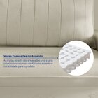 Sofá Cama Retrátil E Reclinável 200cm Colibri Cabecasa Madeir