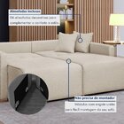 Sofá Cama Retrátil E Reclinável 200cm Júlia Linho Yescasa Lin