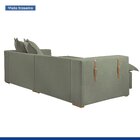 Sofá Cama Retrátil E Reclinável 220cm Arizona Com Almofadas V