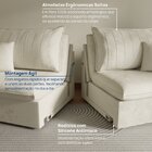 Sofá Cama Retrátil E Reclinável 220cm Colibri Cabecasa Madeir