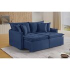 Sofá Cama Retrátil E Reclinável 220cm Ravena