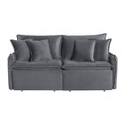 Sofá Cama Retrátil E Reclinável 220cm Ravena