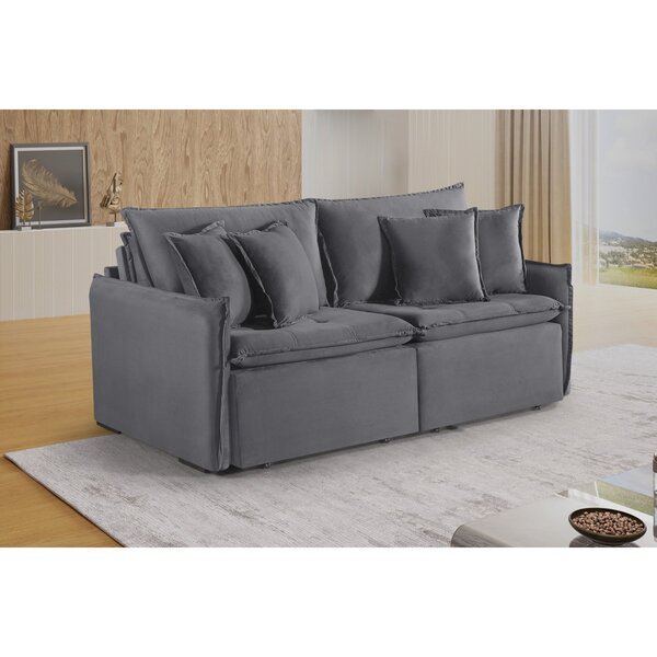 Sofá Cama Retrátil E Reclinável 220cm Ravena