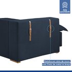 Sofá Cama Retrátil E Reclinável 240cm Arizona Com Almofadas A