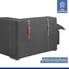 Sofá Cama Retrátil E Reclinável 240cm Arizona Com Almofadas C