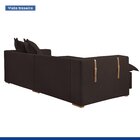 Sofá Cama Retrátil E Reclinável 240cm Arizona Com Almofadas M