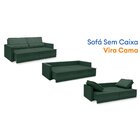 Sofá Cama Retrátil E Reclinável 240cm Velosuede Danubio Yesca