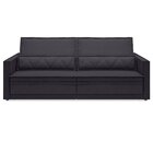 Sofá Cama Retrátil E Reclinável 240cm Velosuede Danubio Yesca