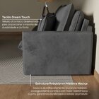 Sofá Cama Retrátil E Reclinável 260cm Colibri Cabecasa Madeir