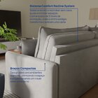 Sofá Cama Retrátil E Reclinável 260cm Colibri Cabecasa Madeir