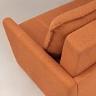 Sofá Cama Retrátil E Reclinável 3 Lugares 200cm Em Linho Bara