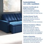 Sofá Cama Retrátil E Reclinável 3 Lugares 200cm Em Veludo Pal