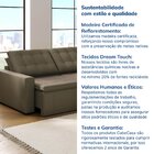 Sofá Cama Retrátil E Reclinável 3 Lugares 200cm Em Veludo Pal