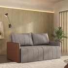 Sofá Cama Retrátil E Reclinável 3 Lugares 200cm Jequitibá Cab