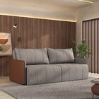 Sofá Cama Retrátil E Reclinável 3 Lugares 225cm Jequitibá Cab