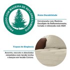 Sofá Cama Retrátil E Reclinável 3 Lugares Bipartido 234cm Bel