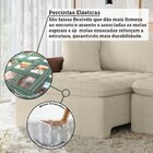 Sofá Cama Retrátil E Reclinável 3 Lugares Bipartido 234cm Bel