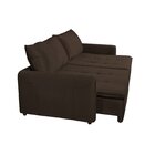 Sofá Cama Retrátil E Reclinável 4 Lugares 225cm Em Suede Com