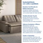 Sofá Cama Retrátil E Reclinável 4 Lugares 280cm Veludo Com Mo