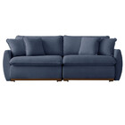 Sofá Cama Retrátil E Reclinável Inova 210 Cm Braço 15 Cm Meu