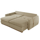 Sofá Cama Retrátil E Reclinável Inova 230 Cm Braço 15 Cm Meu