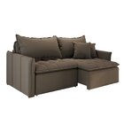 Sofá Cama Retrátil Em Madeira Eucalipto E Bouclê 200cm Creta