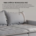 Sofá Cama Retrátil Em Madeira Eucalipto E Linho 200cm Flórida