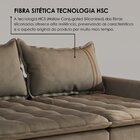 Sofá Cama Retrátil Em Madeira Eucalipto E Veludo 220cm Flórid