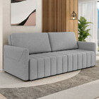 Sofá Cama Retrátil Para Sala De Estar 192cm Porthos M03 Linho