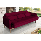 Sofá Cama Rivieira 1.50m - Vinho
