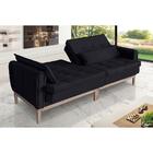 Sofá Cama Rivieira 2,10m-preto