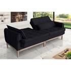 Sofá Cama Rivieira 2,10m-preto