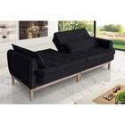 Sofá Cama Rivieira 2.50m - Preto