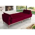 Sofá Cama Rivieira 2.50m - Vinho