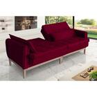 Sofá Cama Rivieira 2.50m - Vinho