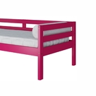 Sofá Cama Rosa Madeira Maciça