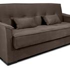 Sofa Cama Sala De Estar Madeira Maciça Daniela Veludo Matrix