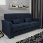 Sofa Cama Sala De Estar Madeira Maciça Daniela Veludo Matrix