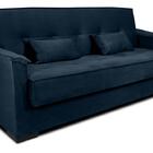 Sofa Cama Sala De Estar Madeira Maciça Daniela Veludo Matrix