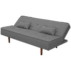Sofá Cama Silver Linho Cinza Grafite 1,92 Star Confort