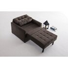 Sofá Cama Solteiro 100cm Murilo Marrom