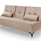 Sofá Cama Solteiro Colorado Reclinável 3 Posições Em Suede  B