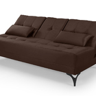 Sofá Cama Solteiro Colorado Reclinável 3 Posições Em Suede  M